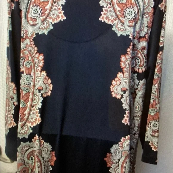 JM Collection TUNIC Top or used as Dress Long Sleeve - Picture 5 of 11